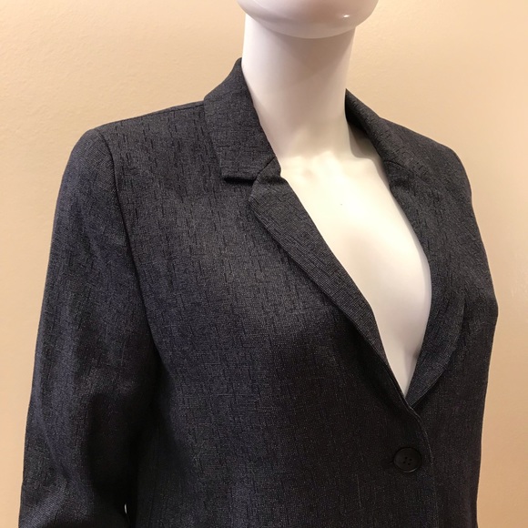 FRNCH Paris Womens Blazer Jacket Dark Blue NEW - Picture 2 of 14